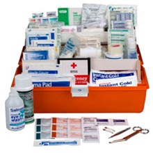 Professional First Responder Kit in Tackle Box