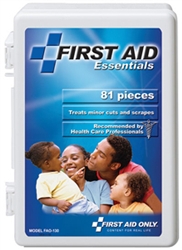 All Purpose First Aid Kit, 81 piece