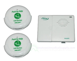 Two-Call Button Caregiver Paging System